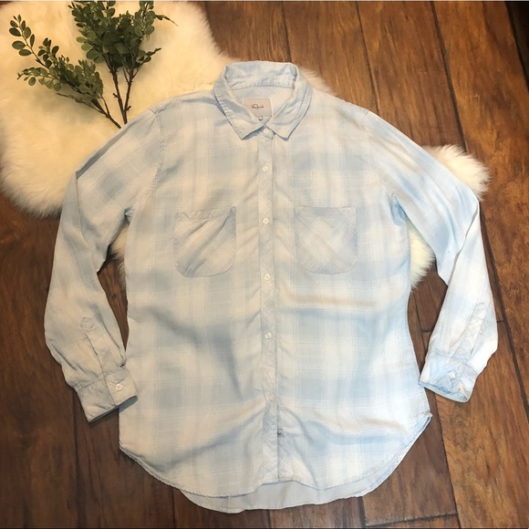 Rails Carter Melange Plaid Button Shirt - Picture 2 of 8